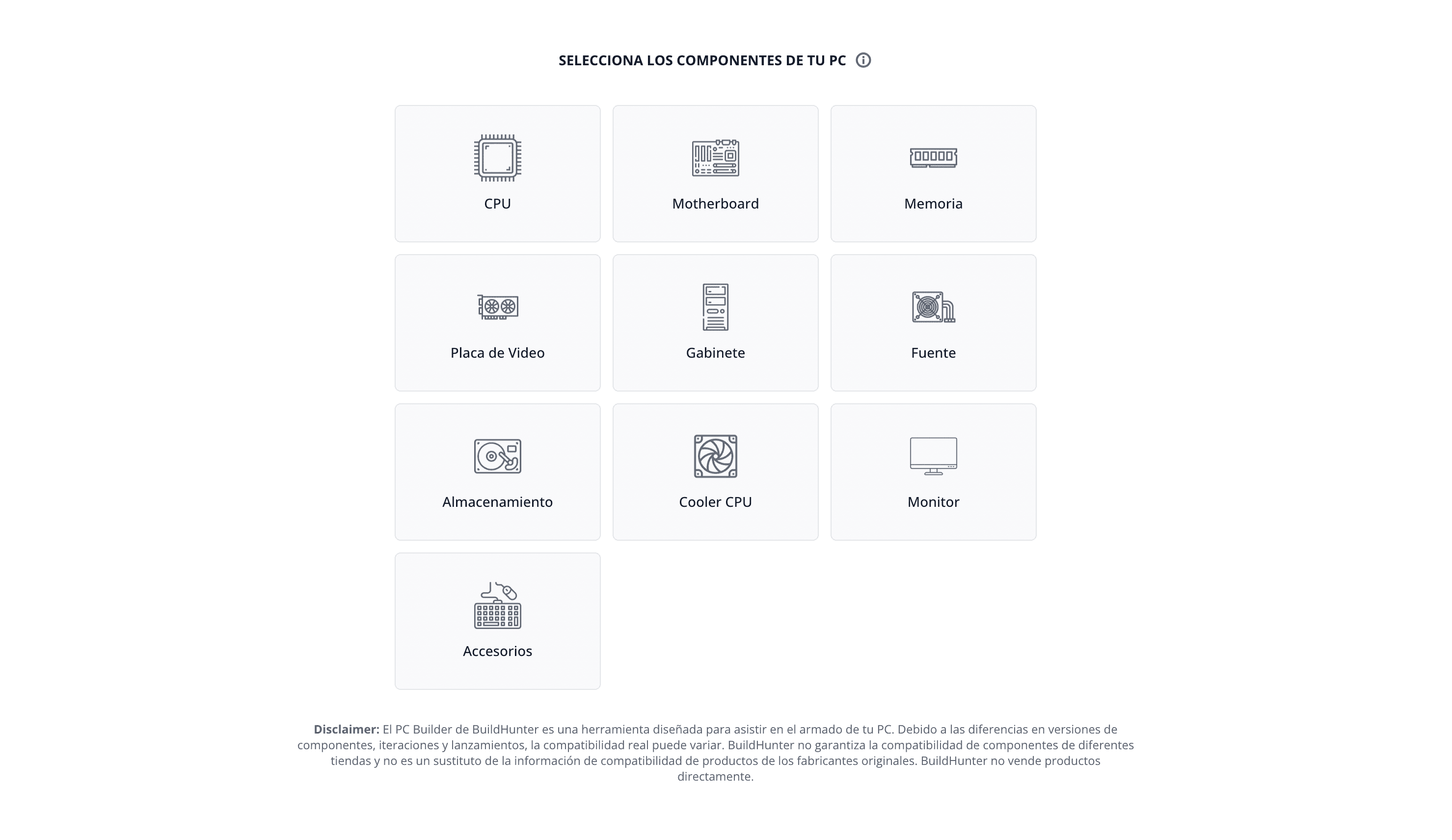 BuildHunter — PC Parts Price Comparator. — 4
